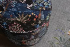Hocker Medium Pip Garden Dunkelblau