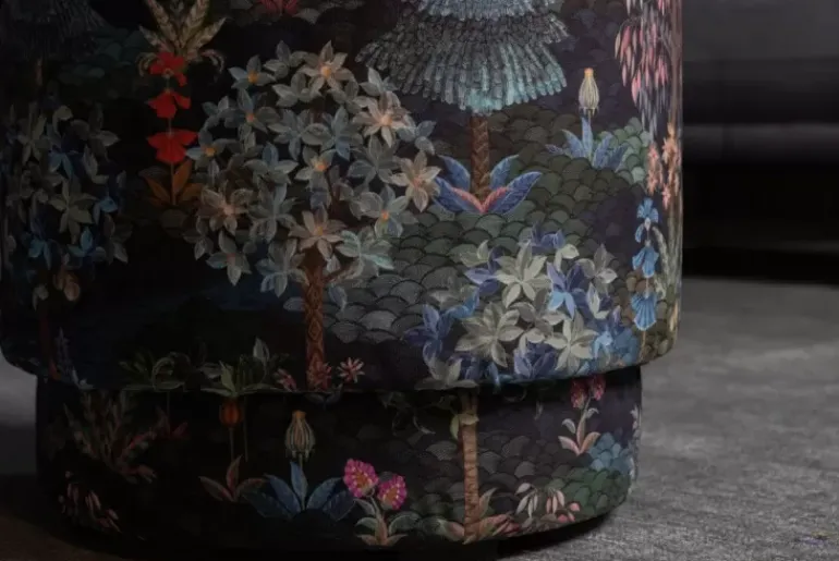 Hocker Medium Pip Garden Dunkelblau