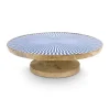 Holzern Servierschale Blau 32 Cm
