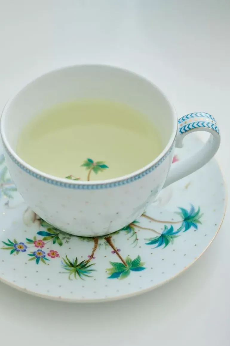 Jolie Cappuccino Tasse & Untertasse Dots Gold