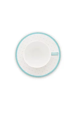 Jolie Espresso Tasse & Untertasse Dots Gold