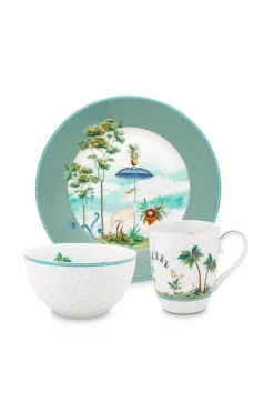 Jolie Fruhstuck Set/3 Blau
