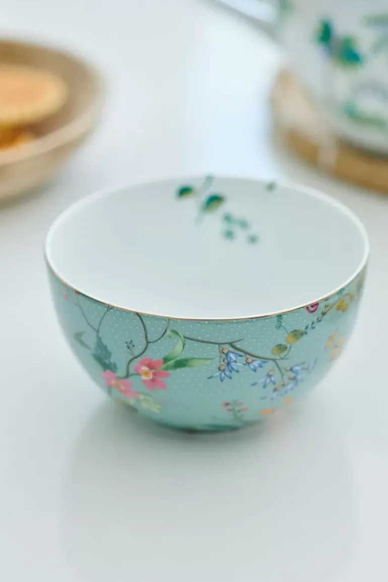 Jolie Schale Flowers Blau 12 Cm