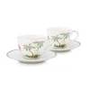 Jolie Set/2 Espresso Tasse & Untertasse Dots Gold