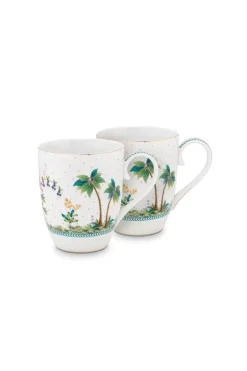 Jolie Set/2 Tasse Gross Dots Gold