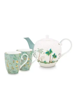 Jolie Set/3 Tee Set Gross Flowers