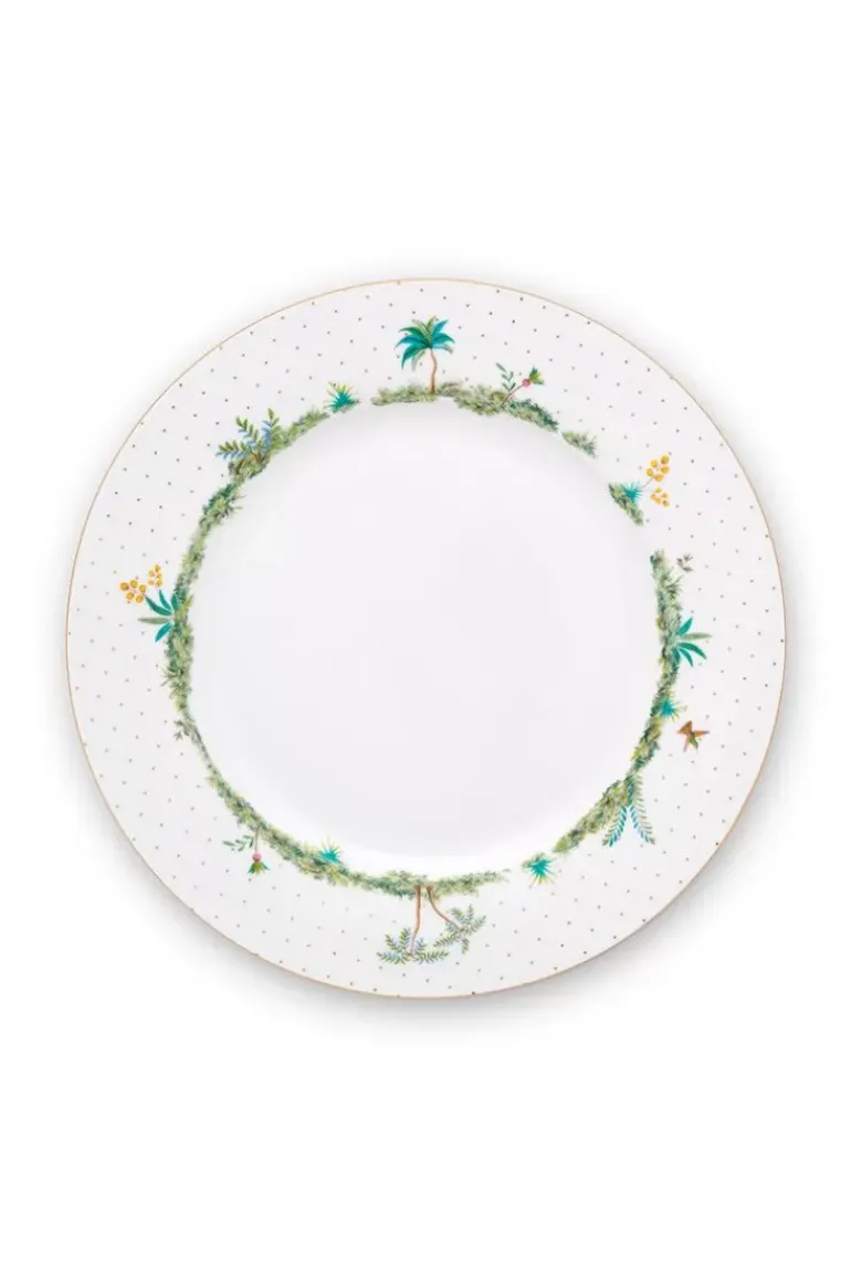 Jolie Tiefer Teller Dots Gold 21,5 Cm