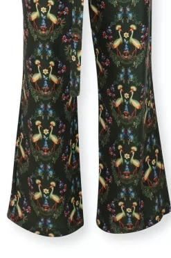 Jumpsuit Flirting Birds Grun