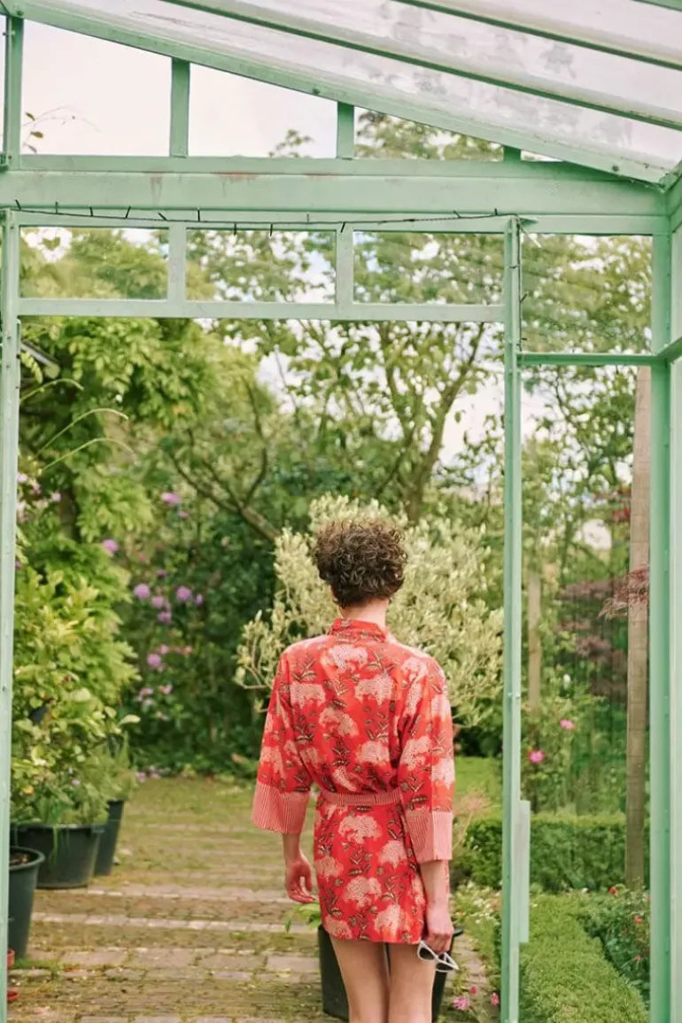 Kimono Flora Firenze Koralle