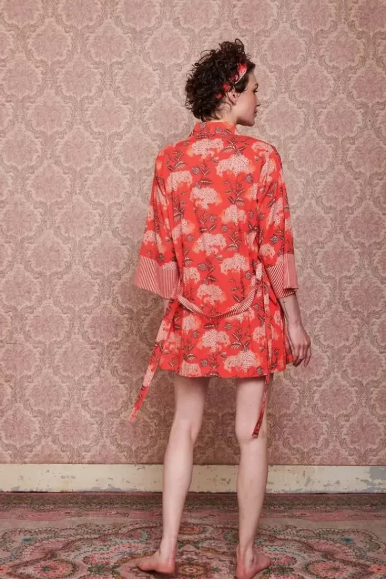 Kimono Flora Firenze Koralle