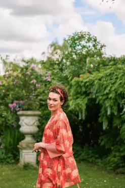 Kimono Flora Firenze Koralle