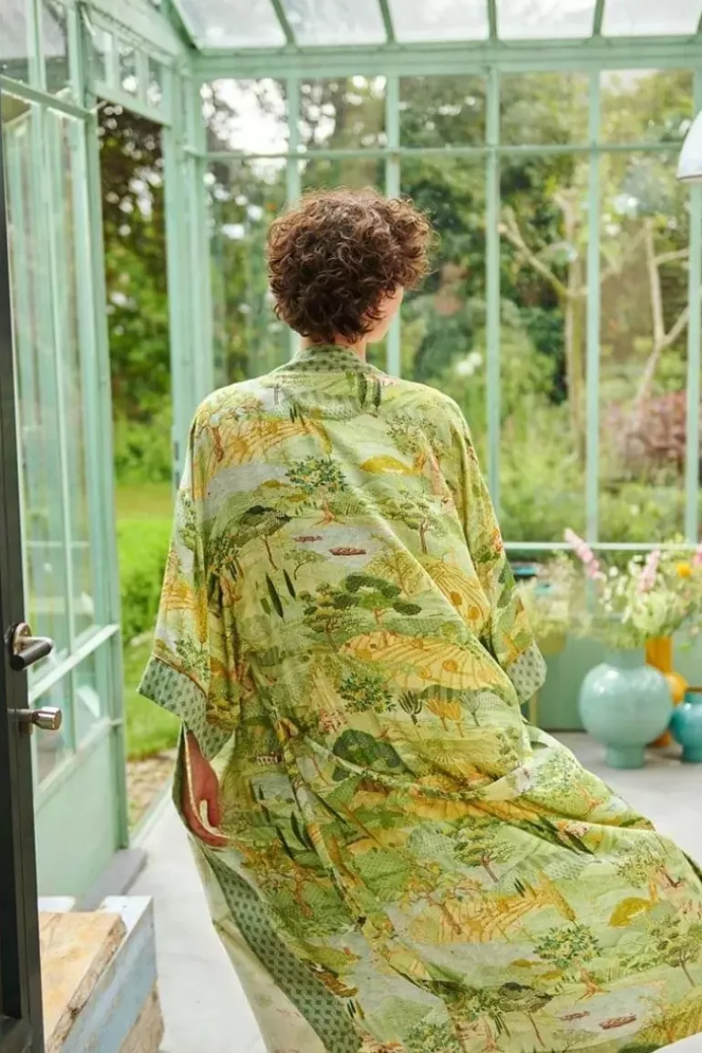 Kimono Toscana Grun
