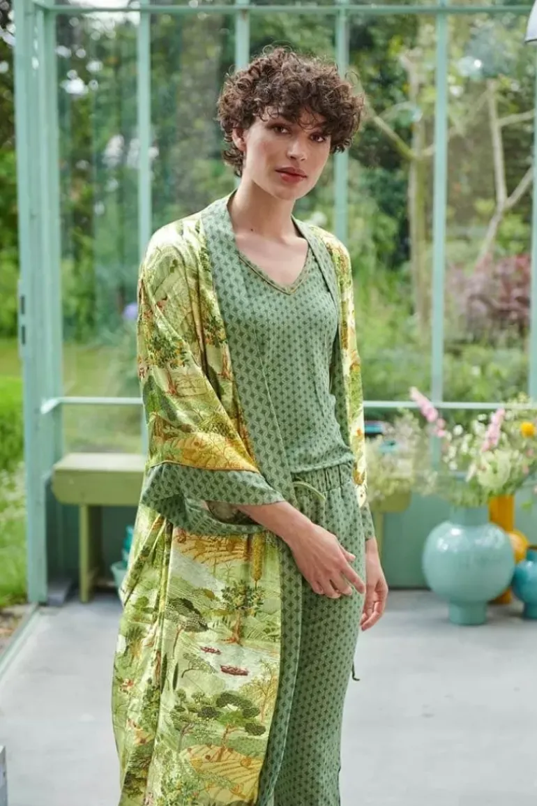 Kimono Toscana Grun