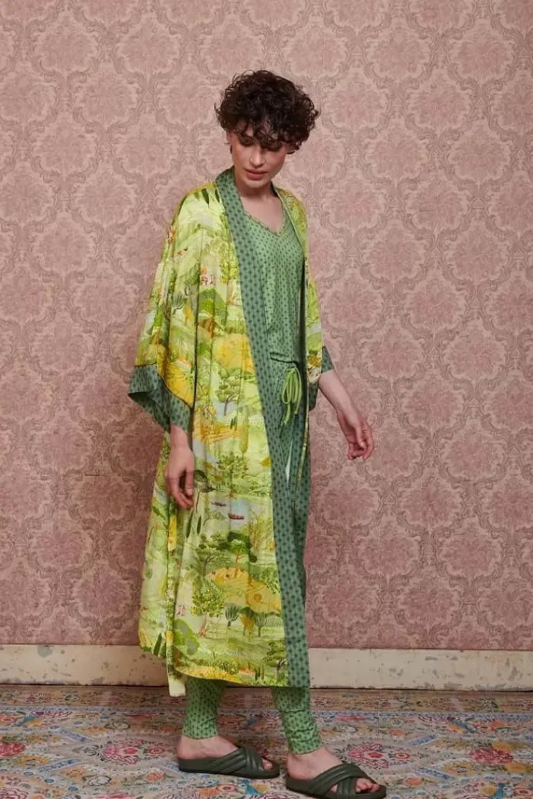 Kimono Toscana Grun