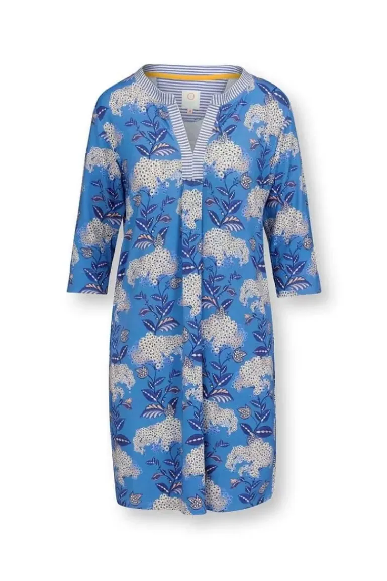 Kleid Flora Firenze Kobalt