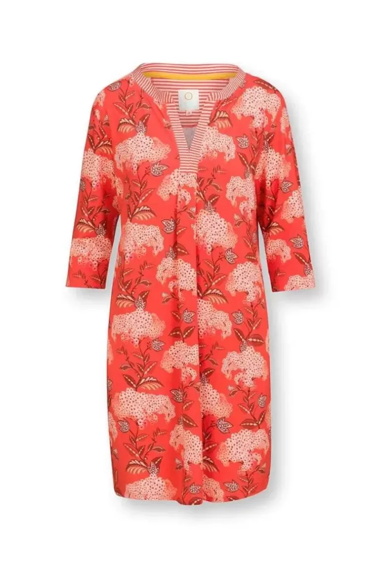 Kleid Flora Firenze Koralle