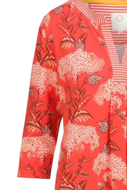 Kleid Flora Firenze Koralle