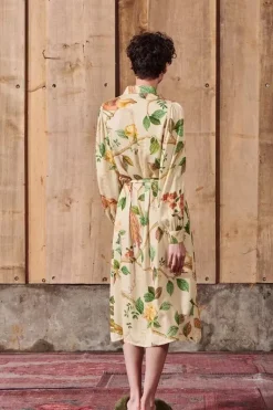 Kleid Lange Armel Good Nightingale Sand