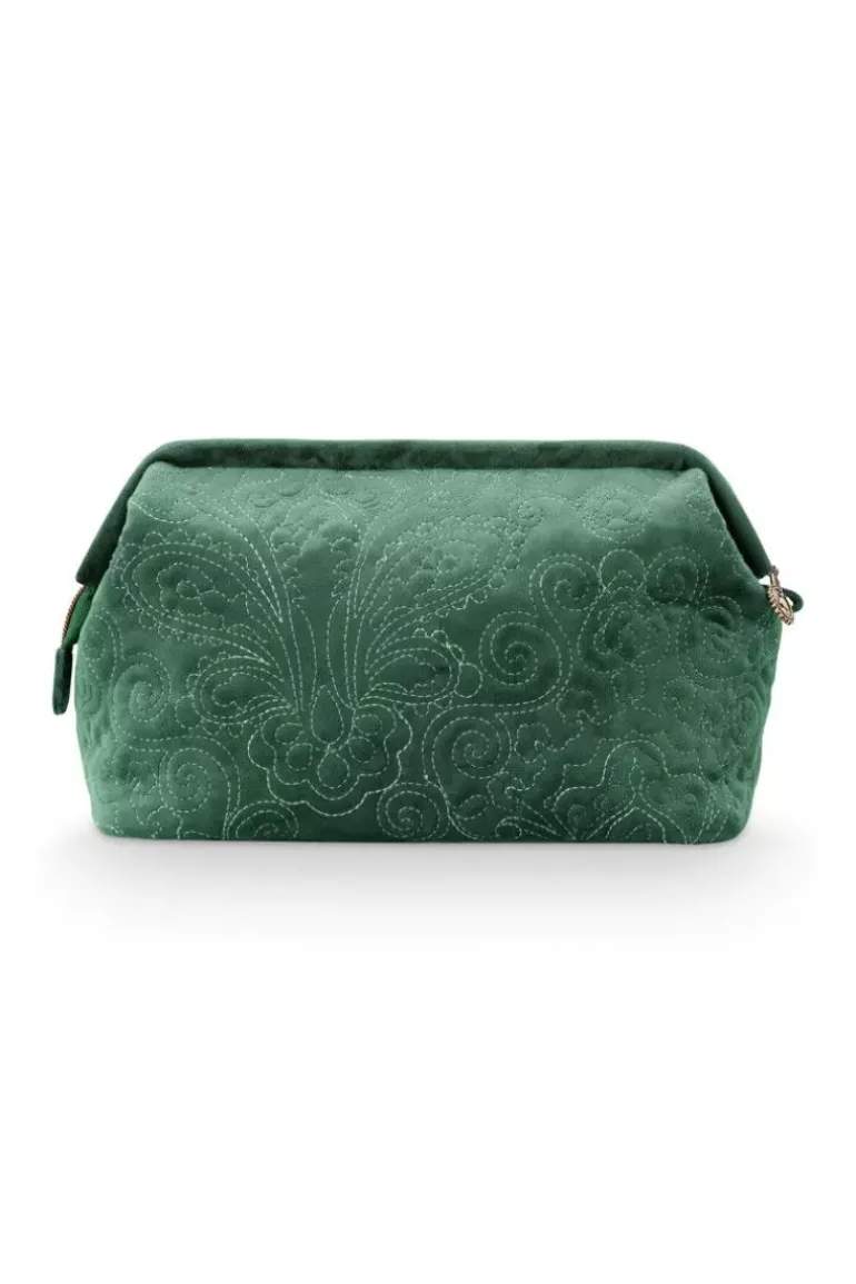 Kosmetiktasche Gross Samt Quiltey Days