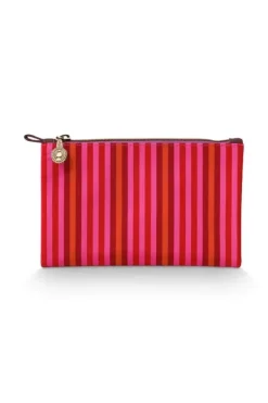 Kosmetiktasche Kawai Flower Fuchsia