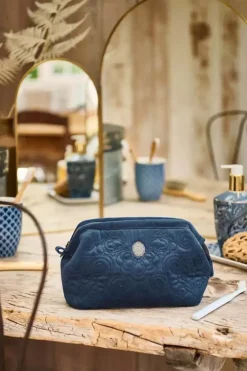 Kosmetiktasche Klein Samt Quiltey Days