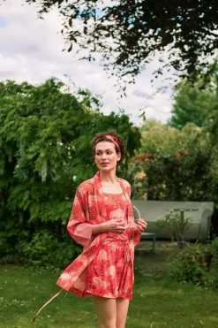Kurze Hose Flora Firenze Koralle