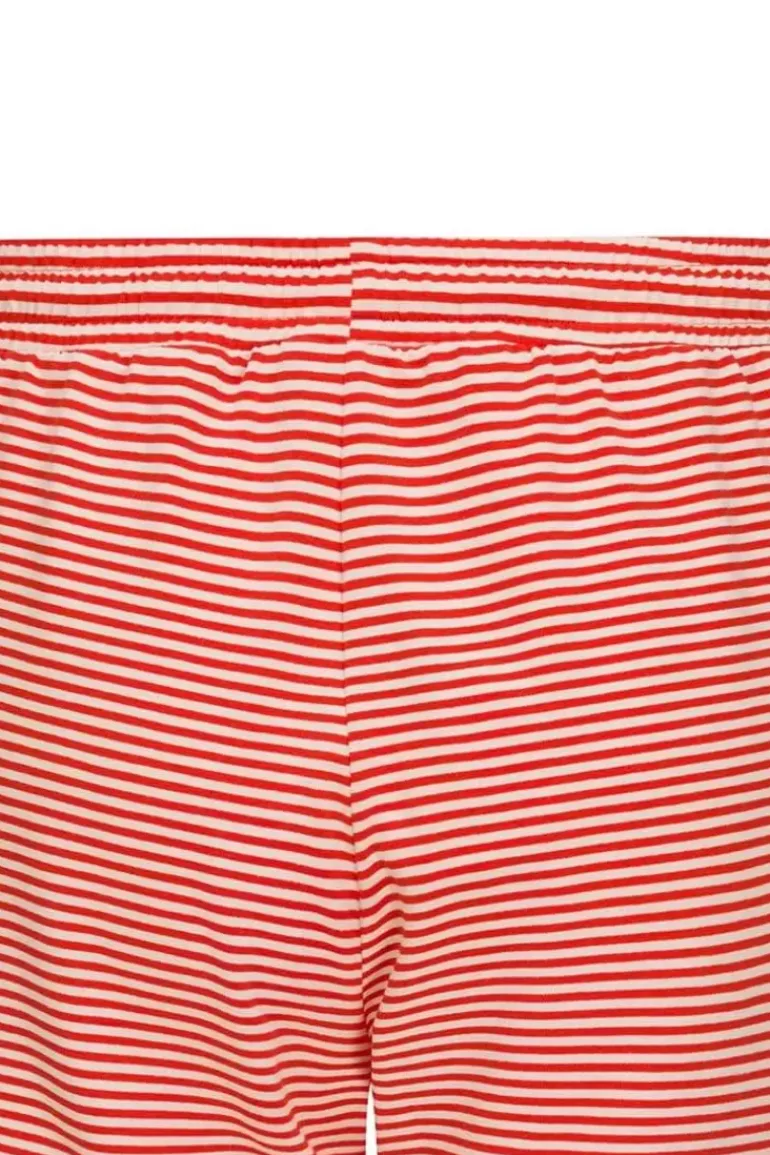 Kurze Hose Little Sumo Stripe Koralle