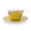 La Majorelle Cappuccino Tasse & Untertasse Gelb