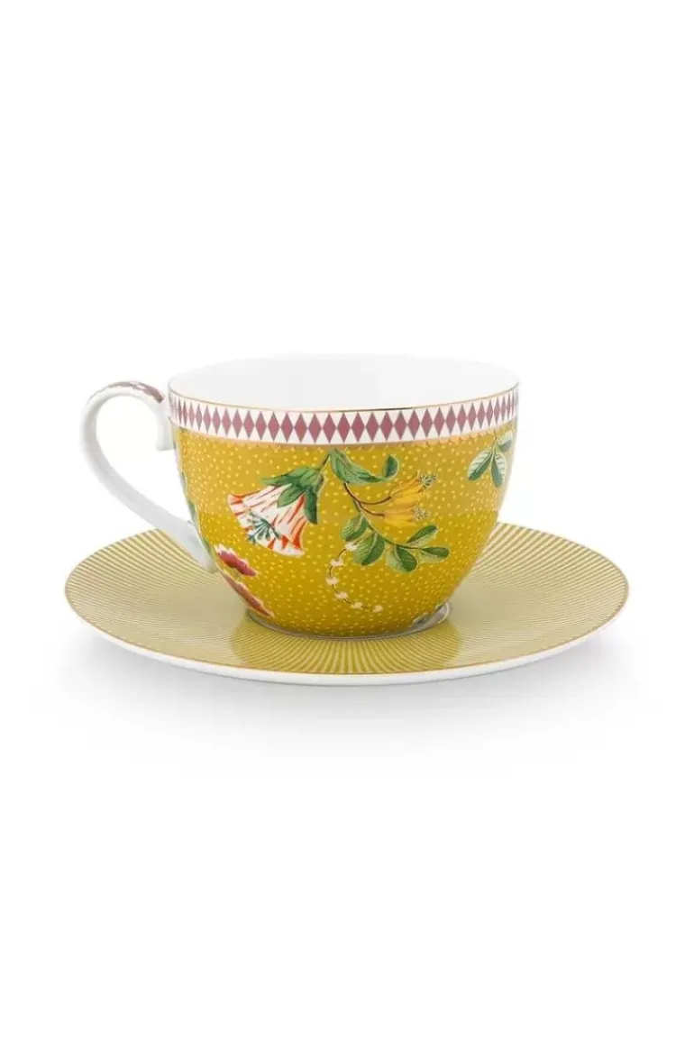 La Majorelle Cappuccino Tasse & Untertasse Gelb