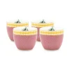 La Majorelle Set/4 Eierbechers Rosa