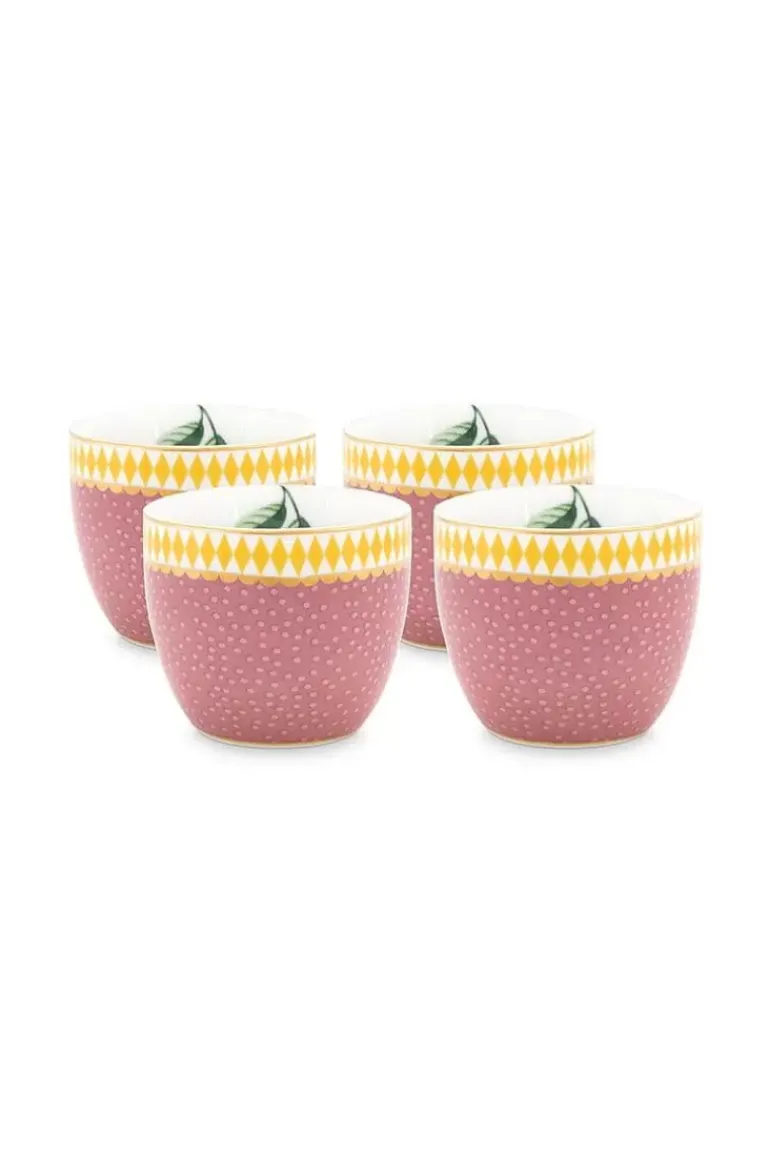 La Majorelle Set/4 Eierbechers Rosa