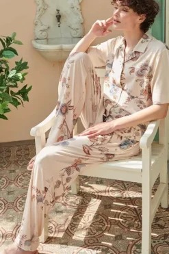 Lange Hose Cece Fiore