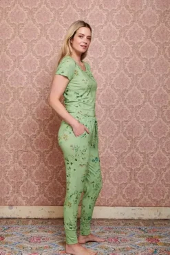 Lange Hose Kawai Flower Hell