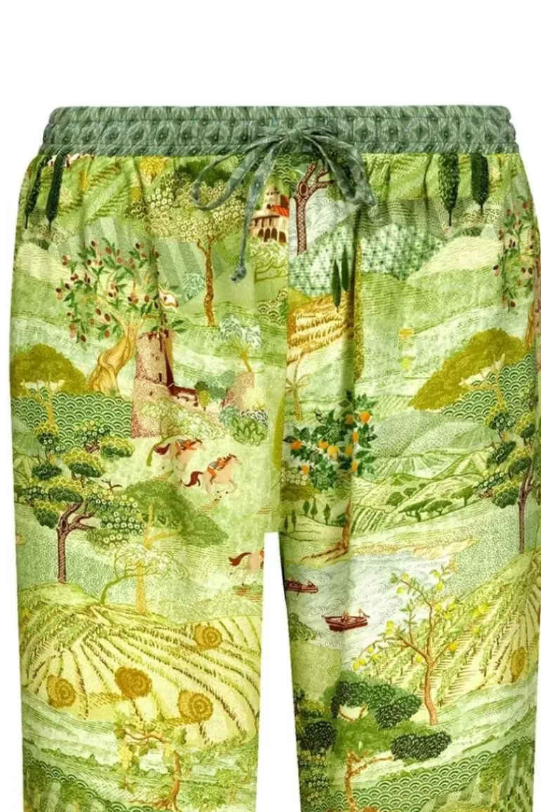 Lange Hose Toscana Grun