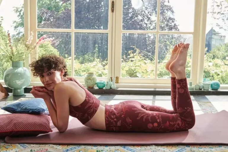 Lange Sportleggings Isola Dunkel