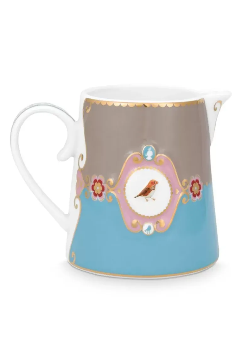 Love Birds Kanne Klein Blau/Khaki