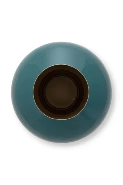 Metall Vase Dunkel 40 Cm