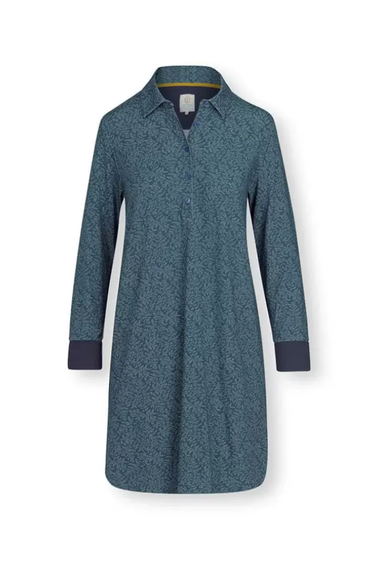 Nachthemd Lange Armel Leafy Dots