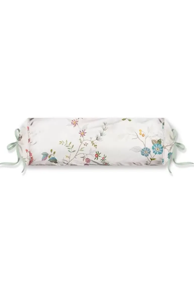 Nackenrolle Kawai Flower Weiss