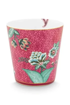 Oriental Flower Festival Set/4 Tassen Dunkel