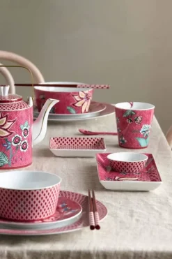 Oriental Flower Festival Teekanne Dunkel Medium