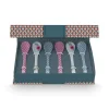 Oriental Flower Festival Set/6 Teeloffel