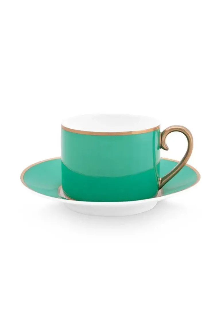 Pip Chique Cappuccino Tasse & Untertasse