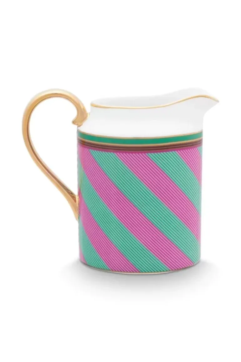 Pip Chique Stripes Kanne Klein Rosa/Grun