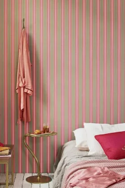 Pip Studio Blurred Lines Vliestapete /Rosa