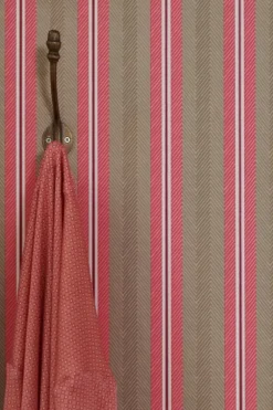 Pip Studio Blurred Lines Vliestapete /Rosa