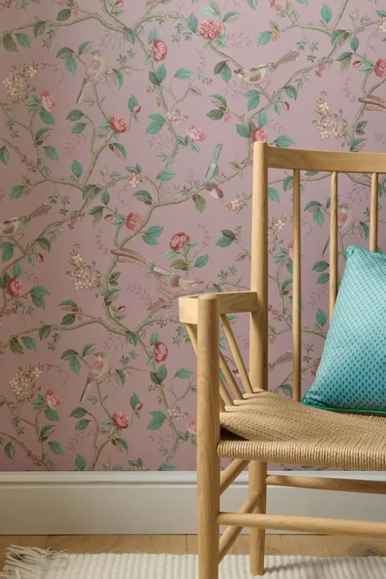 Pip Studio Good Nightingale Vliestapete Mauve