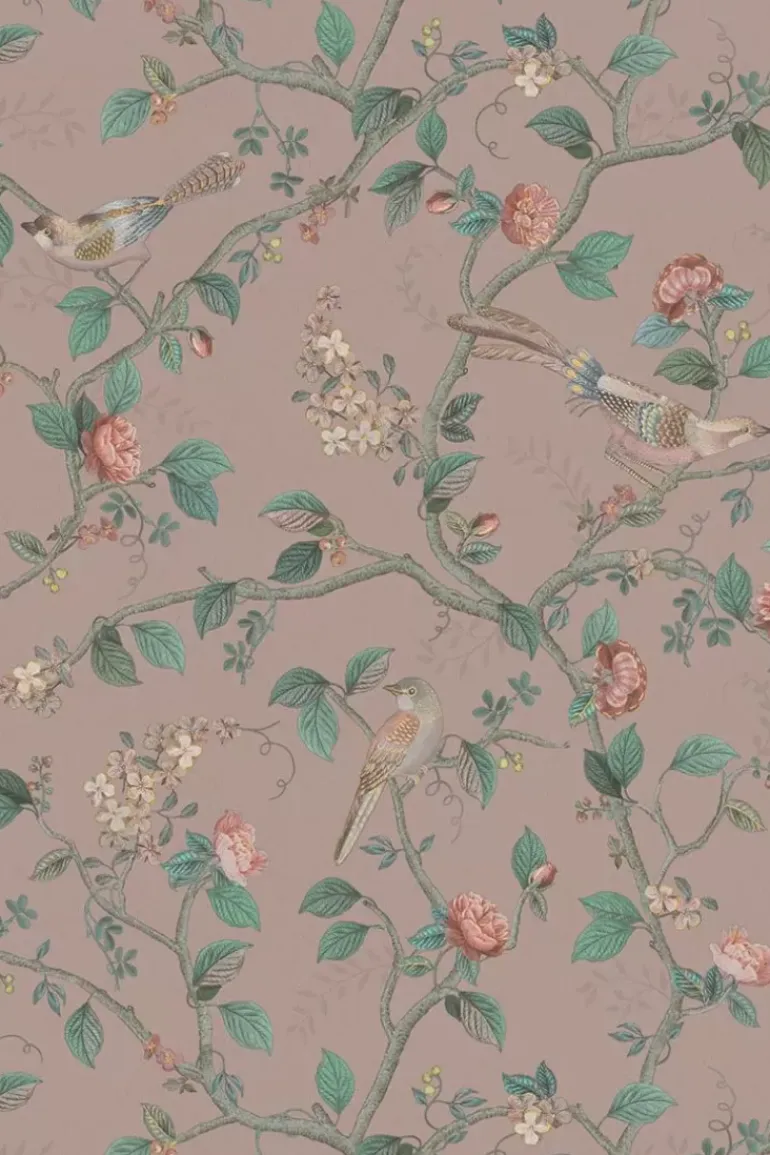 Pip Studio Good Nightingale Vliestapete Mauve