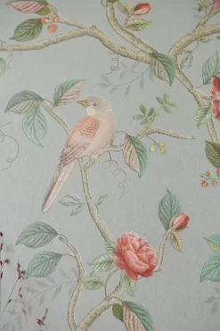 Pip Studio Good Nightingale Vliestapete Hellblau/
