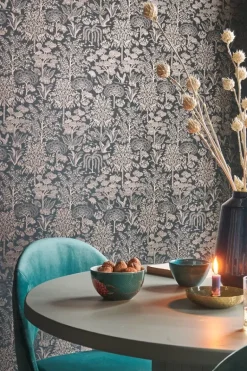 Pip Studio Origami Tree Vliestapete Dunkel /Rosegold